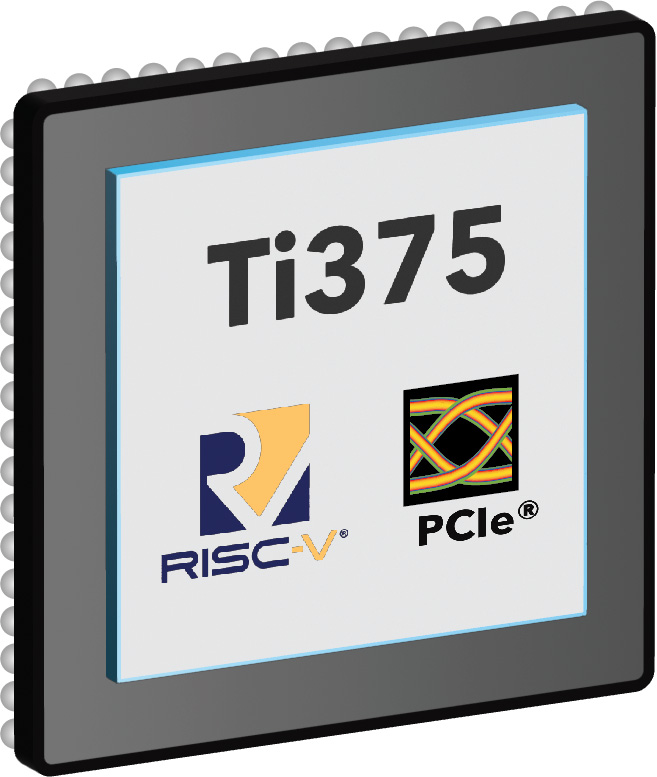 Ti375 with RISC-V and PCIe